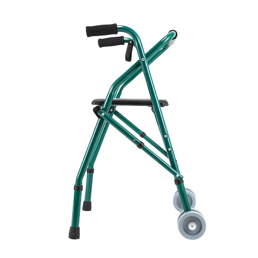 4 wheel walker with seat