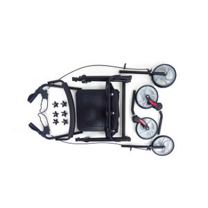 aluminum rollator with 4wheels