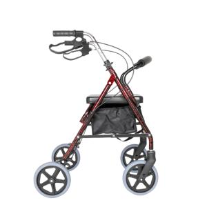rollator and wheelchair in one