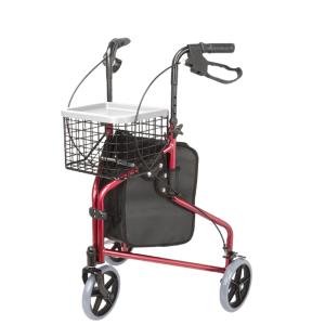 4 Wheel Rollator with Basket