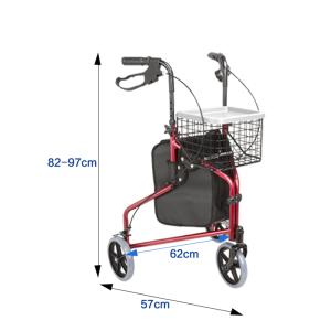 Rollator Deluxe Aluminum